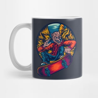 Skate Wolves Mug